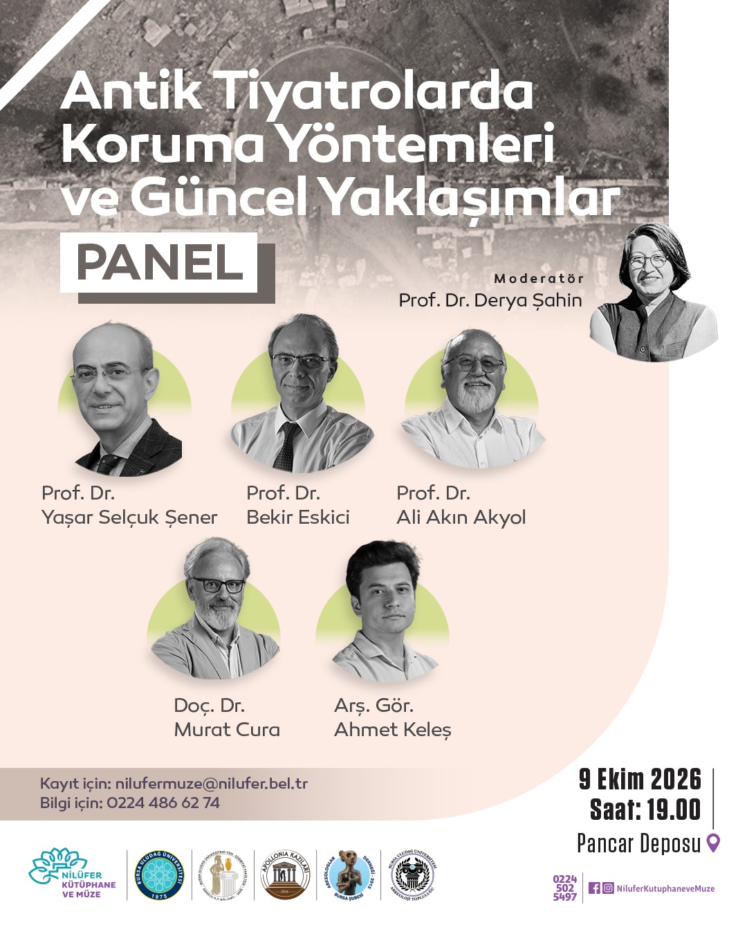 Antik Tiyatrolarda Koruma Yöntemleri ve Güncel Yaklaşımlar Paneli